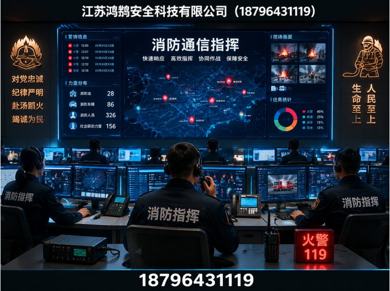 营口智慧消防系统展示图